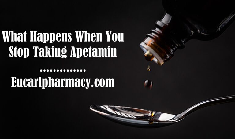 What Happens When You Stop Taking Apetamin?