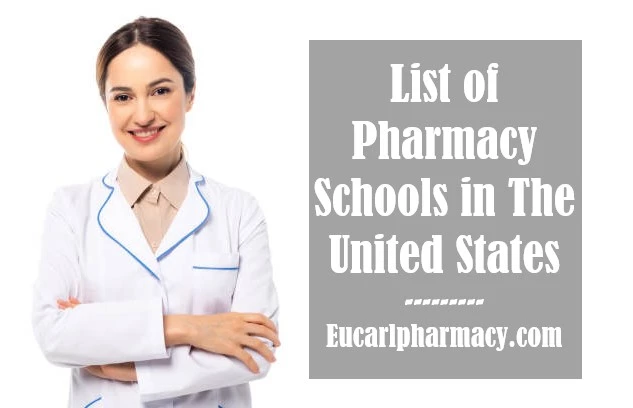 List of Pharmacy Schools in The United States